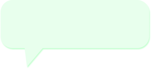 a speech bubble